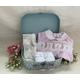 Beatrix Potter Flopsy Bunny Baby Girl Hamper, Baby Girl Gift, Hamper, Peter Rabbit, Pink Sleepsuit, Personalised Bunny