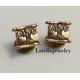 Tree Design Cuff Links/Wedding Party Gift Of Life Bronze Groomsmen Gift Gifts For Cuff Cufflinks Fathersday