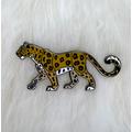 African Leopard Hard Enamel Pin | Animal