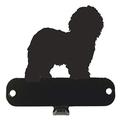 Old English Sheepdog 1 Hook Handy Hanger - Door Coat Lead in Black & Metal Hats , Wall