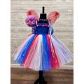 Red White & Blue Fairy Dress Up Set For Girls - Princess Dresses Toddlers Tutus Baby Superhero Halloween Costume 4Th Of July