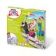 Polymer Clay Pony Modelling Set For Kids, Childrens Horse Craft Kit, Fimo Stocking Filler Or Birthday Gift Child, UK Shop
