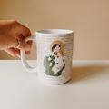 st. Joseph Mug 15Oz, Saint Mug, Catholic Gift, Year Of Joseph, Litany