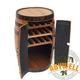 Whisky Barrel Drinks Cabinet _ Wine Rack_ Made & Recycled From Scotch Ex-Whisky