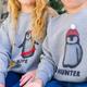 Personalised Kids Christmas Jumper - Penguin Sweater Children's Animal