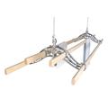 Chrome Classic 4 Lath Kitchen Maid® Pulley Clothes Airer