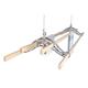 Chrome Classic 4 Lath Kitchen Maid® Pulley Clothes Airer