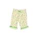 Carter's Casual Pants - Elastic Straight Leg Elastic Waist: Green Bottoms - Size Newborn