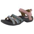 Sandale TEVA "Tirra" Gr. 41, bunt (rosa, blau) Schuhe Outdoorsandale Riemchensandale Sandale Trekkingsandalen mit Klettverschluss
