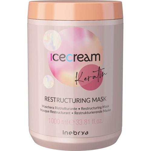 Inebrya Ice Cream Restruct Keratin Mask 1000 ml Haarmaske