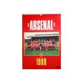 Arsenal Calendar 1988 UK Rare , Official, Football Calendar Of The Team