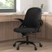Inbox Zero Kohlee Home Office Ergonomic Mesh Task Chair Upholstered/Mesh in Black | 20.85 H x 8.65 W x 21.24 D in | Wayfair