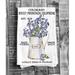 East Urban Home Colorado State Flower Columbine Flour Sack Tea Towel Flour Sack, Cotton | 27 H x 27 W in | Wayfair 528C73449B804760A3E5E23ADE8CDE19