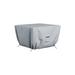 Arlmont & Co. Heavy Duty Multipurpose Outdoor Square Fire Pit Cover, Durable & UV Resistant Patio Waterproof Cover in Gray/White | Wayfair