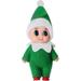 Tiny Baby Elf Doll | Christmas Miniature Elf Decoration | Newborn Gift | Baby Grow Elf Dolls with Feet and Shoes for Elf Accessories and Props Advent Calendars and Stocking Stuffers