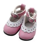 Bluethy 1 Pair Doll Shoes Practical Ability Excellent Workmanship Dollhouse Accessories Doll Shoes Accessory Girl Doll for 12-Inch Doll