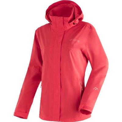 MAIER SPORTS Damen Funktionsjacke Metor Sustain mTEX, Größe 48 in Rot