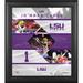 Ja'Marr Chase LSU Tigers Framed 15" x 17" Stitched Stars Collage