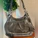 Coach Bags | Coach Mia Maggie Gray Patent Leather Shoulder Bag | Color: Gray/Purple | Size: Os