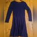 Nine West Dresses | Euc Blue Nine West Sweater Dress Long Sleeve Women's Xs Also Fits A Small Nicely | Color: Blue | Size: Xs