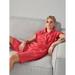 Athleta Dresses | Athleta Playa Linen Wrap Dress In Passionfruit Coral S | Color: Pink/Red | Size: S