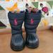 Polo By Ralph Lauren Shoes | Little Boy Polo Ralph Snow Boots | Color: Black | Size: 9b