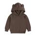 Qufokar Clothes Two Pieces Take Home Outfit for Baby Boy Ears Hooded Pullover Pants Baby Sweatshirt Cat Children S Long-Sleeved Boys Outfits&Set