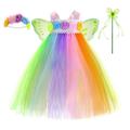 Girl Clothes Age 4 Straight Dress Toddler Girls Dress Summer Fashion Dress Princess Dress Casual Dress Tutu Mesh Dress Outwear With Headband Fairy Stick Baby Girls Girl Party Dresses Size 16