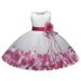 Gown for Girls Daisy Dress for Girls Girls Sleeveless Flower Prints Princess Dress Custume Dress Dress Show Dress Girls Smock Dresses Big Girls Dressy Dresses