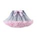 Vintage Clothes for Little Girls Little Girl Christmas Sweater Baby Girls Soft Fluffy Tutu Skirt Toddler Girl Mesh Tutu Bowknot Princess Skirt Dress for Short Girls Girls Play Dress up Closet