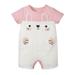 Qufokar Baby Boy Bunting Boy Toddler Easter Outfit Toddler Boys Girls Character Print Casual Romper Jumpsuit Playsuit Sunsuit Clothes 18M