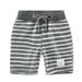 Qufokar 18M Boy Clothes Sports Shorts Men Toddler Kids Baby Boys Jogger Shorts Summer Cotton Casual Stripes Short Active Pants With Pockets