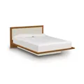 Copeland Furniture Moduluxe 35-Inch Platform Bed with Microsuede Headboard - 1-MPD-35-23-89113