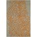 SAFAVIEH Blossom BLM695C Hand-hooked Grey / Orange Rug