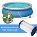 Type A/C Pool Filter Cartridges for Intex Summer Waves Pool Pump