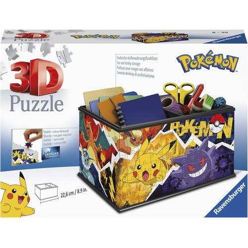 3D-Puzzle RAVENSBURGER ""Aufbewahrungsbox Pokémon"" Puzzles bunt Kinder Made in Europe; FSC - schützt Wald weltweit