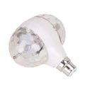 Boule lumineuse rotative multicolore en cristal rvb lumière de scène multicolore pour fête