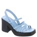 Steve Madden Kalani - Womens 9 Blue Sandal Medium