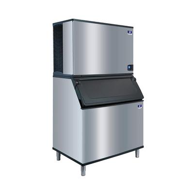 Manitowoc IYT1500N/D970 1700 lb Indigo NXT Half Cube Commercial Ice Machine w/ Bin - 882 lb Storage, Remote Cooled, 208-230v/1ph, Stainless Steel | Manitowoc Ice