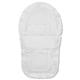 Broderie Anglaise Car Seat Footmuff / Cosy Toes Compatible with Ickle Bubba - White