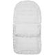 Broderie Anglaise Footmuff / Cosy Toes Compatible with Phil & Teds - White