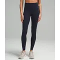 lululemon – Women's Wunder Train High-Rise Tight Leggings – 28" – Color Blue – Size 14