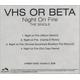 Vhs Or Beta (Band) Night On Fire The Single 2004 USA CD-R acetate CDR ACETATE