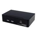 StarTech.com 2 Port DVI KVM Switch - USB DVI Dual Link - Hot-key & Audio Support - 2560x1600 @ 60Hz KVM Switch - KVM Video Switch (SV231DVIUAHR) - KVM / audio / USB switch - 2 ports