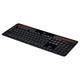 Logitech wireless Solar keyboard K750r Slim Unifying windows wireless keyboard Thin Battery exchange unnecessary K750// Usb