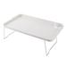 Wioihee Bed with Laptop Table Lazy Small Table Student Dormitory Table Folding Table