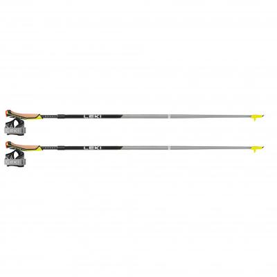 Leki - Speed Pacer Vario - Nordic Walking Stöcke Länge 115-125 cm grau/gelb Image