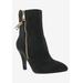 Women's Claudia Bootie by Bellini in Black Microsuede (Size 9 M)