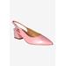 Women's Shayanne Slingback Pump by J. Renee in Soft Pink (Size 9 M)