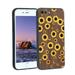 Compatible with iPhone 7 Plus Phone Case Wood-Sunflowers-1-3 Case Men Women Flexible Silicone Shockproof Case for iPhone 7 Plus